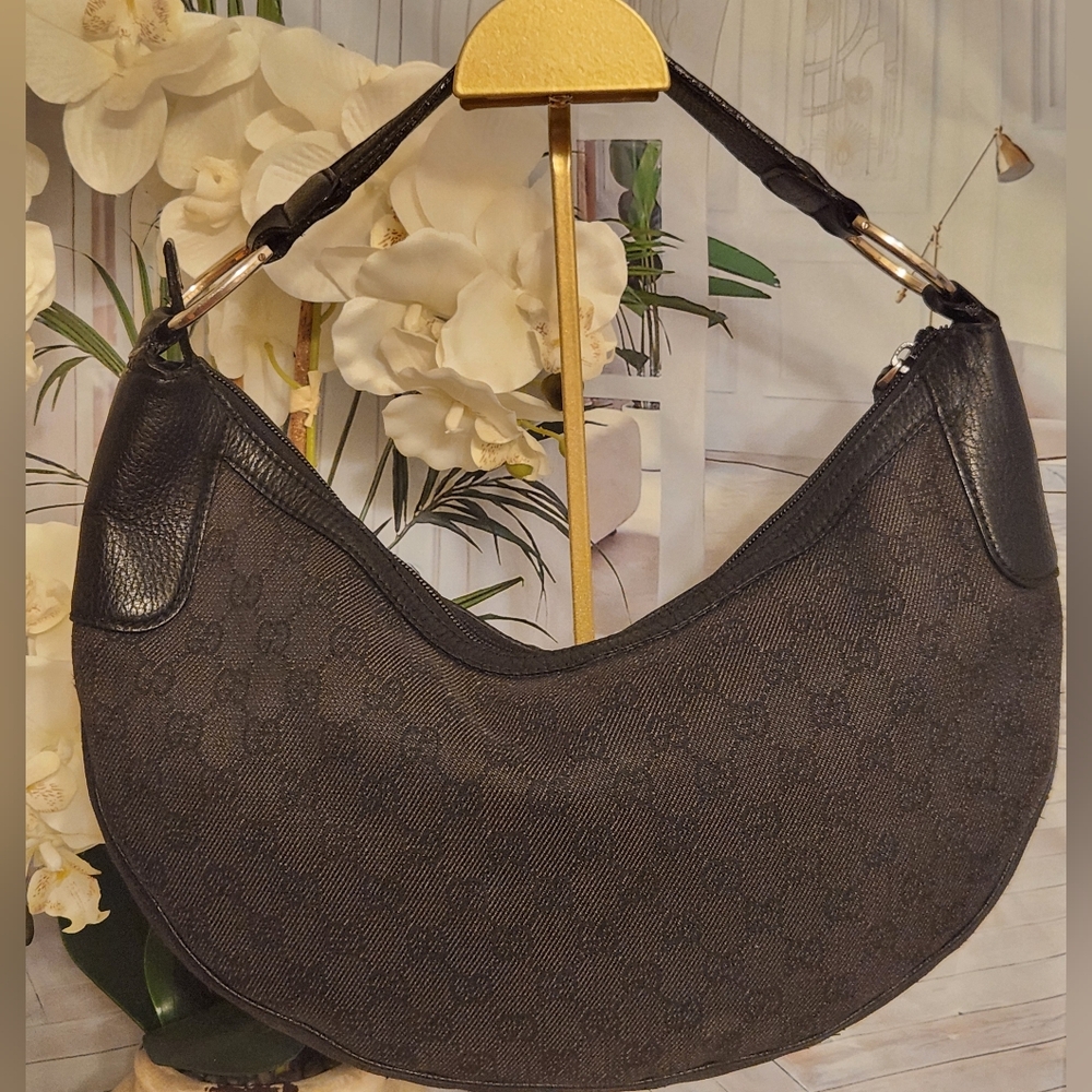 COA! Gucci Moon Hobo Shoulder Bag..Gorgeous Bag! EXCELLENT! - Picture 3 of 16